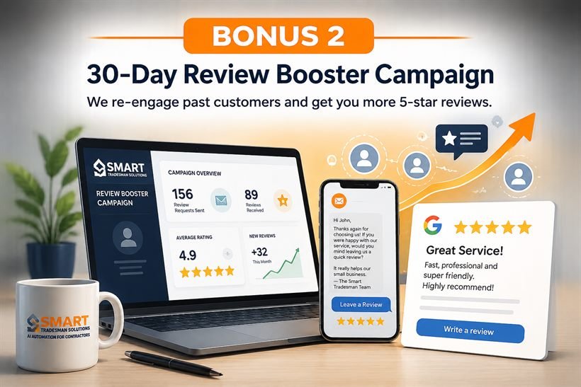 30-day review booster campaign